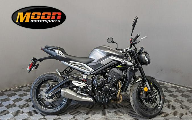 2024 Triumph STREET TRIPLE R SILVER ICE