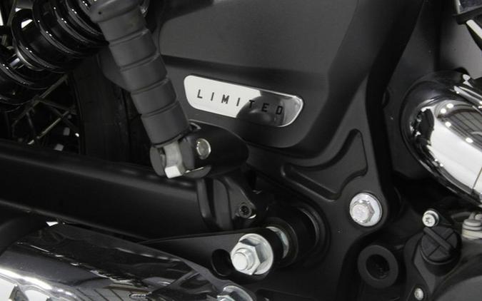 2025 Indian Super Scout Black Smoke With Graphics