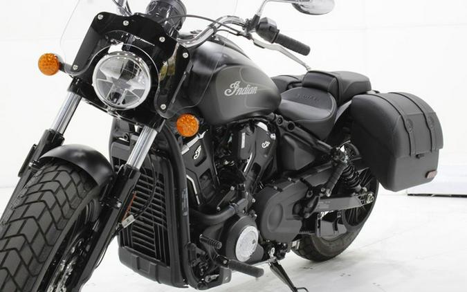 2025 Indian Super Scout Black Smoke With Graphics