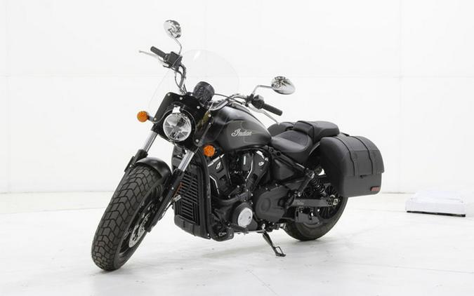 2025 Indian Super Scout Black Smoke With Graphics