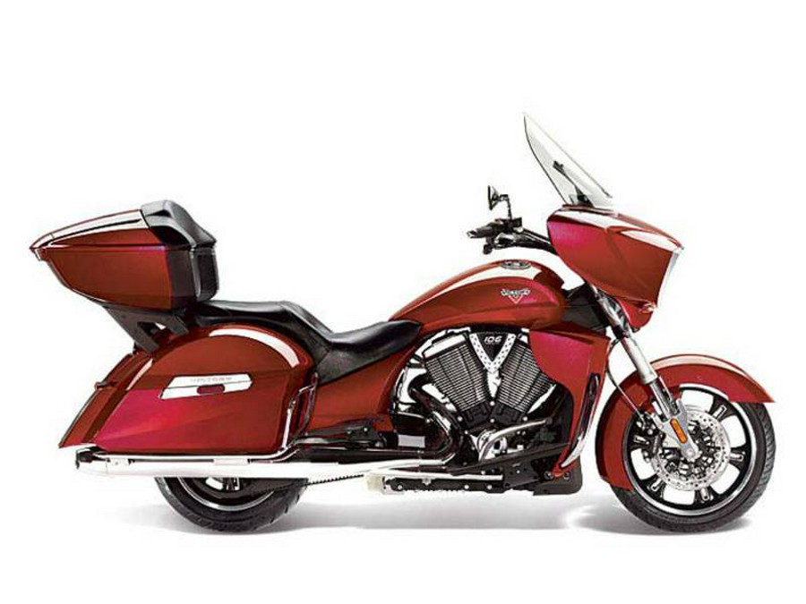 2013 Victory Motorcycles® Cross Country® Tour Sunset Red