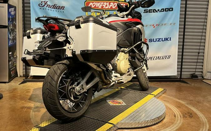 2023 Ducati Multistrada V4 Rally Brushed Aluminum & Matte Black