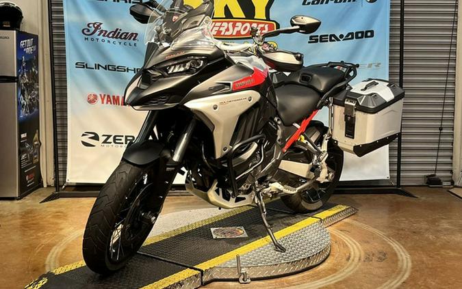 2023 Ducati Multistrada V4 Rally Brushed Aluminum & Matte Black
