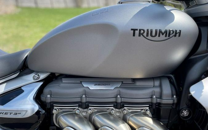 2023 Triumph Rocket 3 R Matte Silver Ice