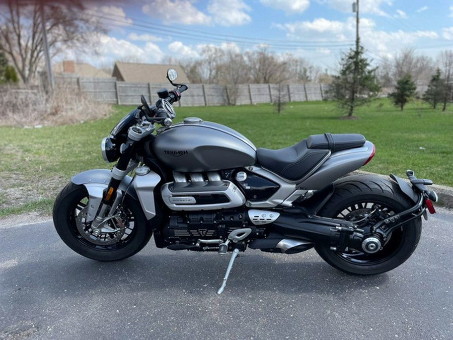 2023 Triumph Rocket 3 R Matte Silver Ice