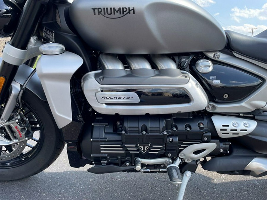 2023 Triumph Rocket 3 R Matte Silver Ice