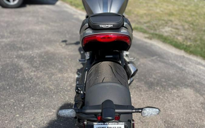 2023 Triumph Rocket 3 R Matte Silver Ice