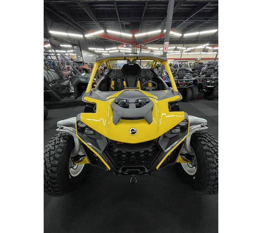 2024 Can-Am® Maverick R X RS Carbon Black & Neo Yellow