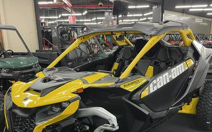 2024 Can-Am® Maverick R X RS Carbon Black & Neo Yellow