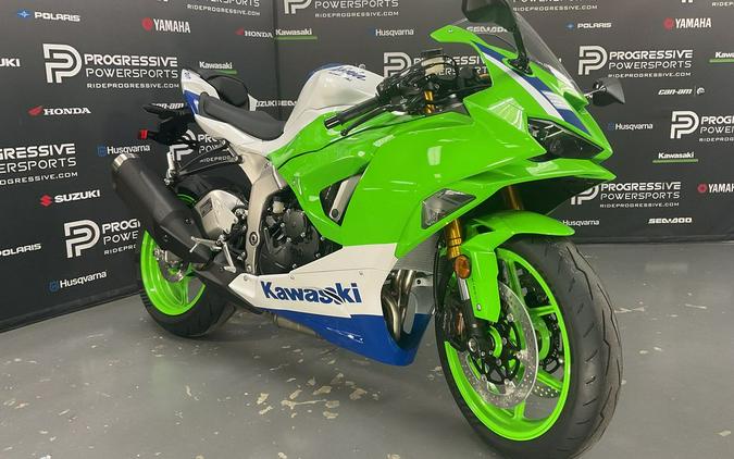 2024 Kawasaki Ninja® ZX™-6R 40th Anniversary Edition ABS