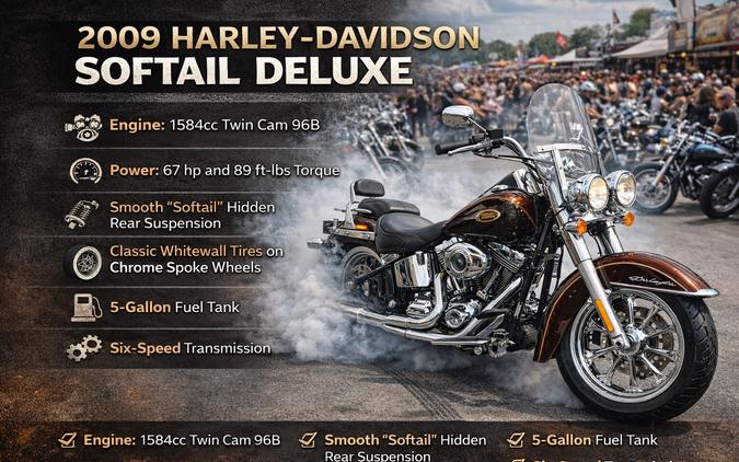 2009 HARLEY-DAVIDSON FLSTN - F052126