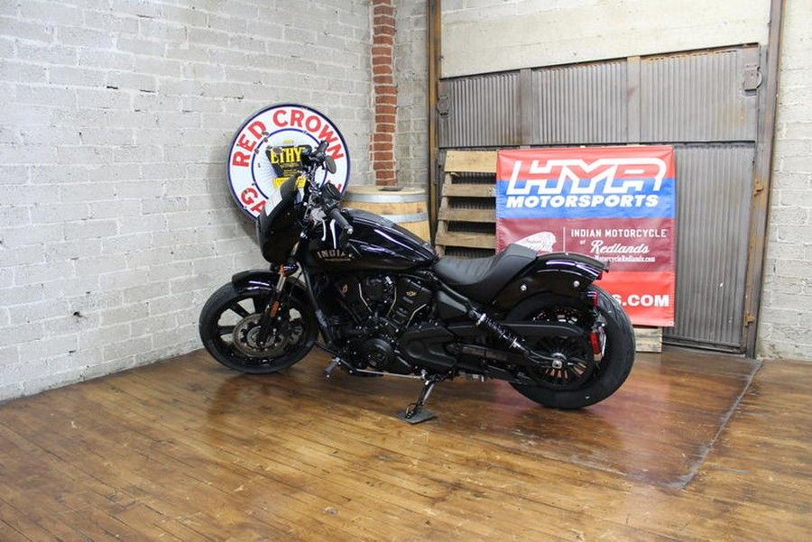 2025 Indian Motorcycle® Sport Scout® Limited Black Metallic