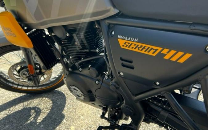 2023 Royal Enfield Scram 411 Graphite Yellow