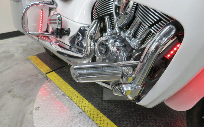 2018 Indian Motorcycle® Roadmaster® ABS Pearl White over Star Silver