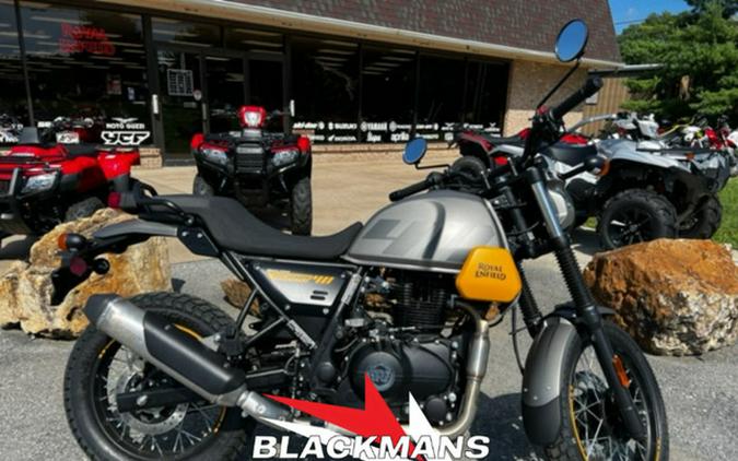 2023 Royal Enfield Scram 411 Graphite Yellow