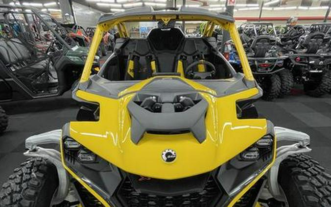 2024 Can-Am® Maverick R X RS Carbon Black & Neo Yellow