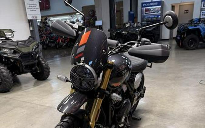 2026 Triumph Scrambler 400 XC Racing Yellow