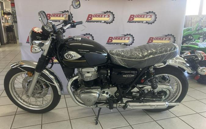2025 Kawasaki METALLIC BRILLIANT GOLDEN BLACK/EBONY W800 ABS
