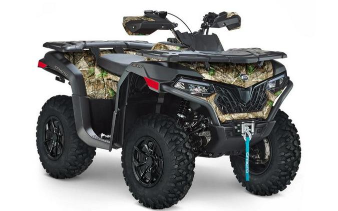 2024 CFMOTO CForce 600 Camo ATV For Sale.