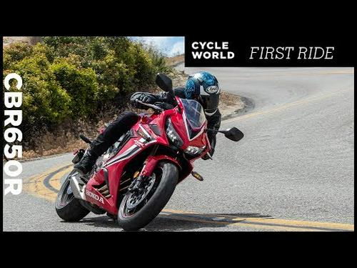 2019 Honda CBR650R First Ride