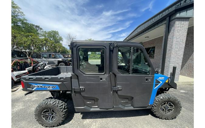 2017 Polaris Industries RANGER CREW XP 1000 EPS NorthStar HVAC Vel Blue