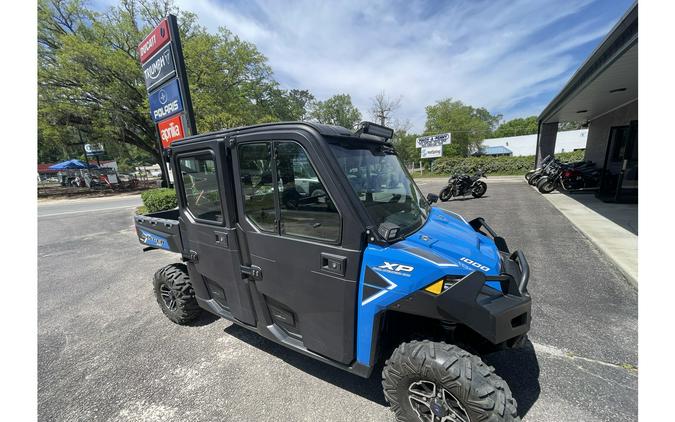 2017 Polaris Industries RANGER CREW XP 1000 EPS NorthStar HVAC Vel Blue