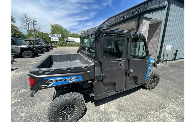 2017 Polaris Industries RANGER CREW XP 1000 EPS NorthStar HVAC Vel Blue