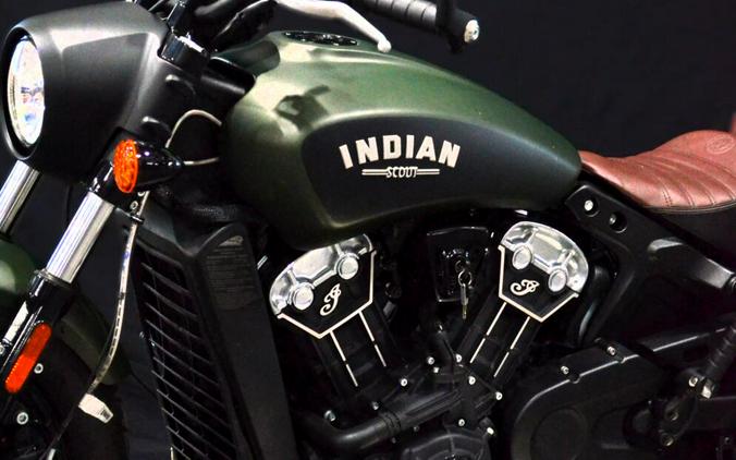 2024 Indian Motorcycle Scout Bobber ABS Moss Green
