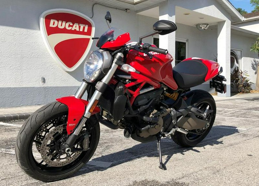 2015 Ducati Monster 821 Red with Stripe Livery