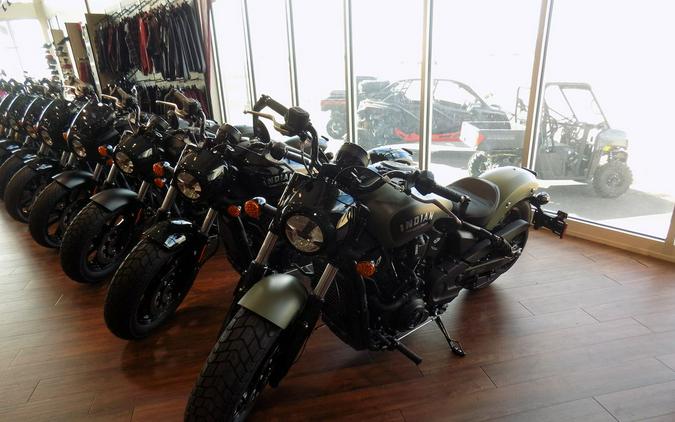 2026 Indian Motorcycle® Scout® Bobber Limited +Tech Moss Green Smoke