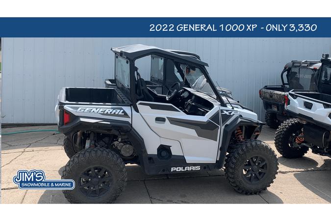 2022 Polaris Industries GENERAL XP 1000 Deluxe Matte Ghost White Metallic