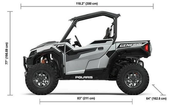 2022 Polaris Industries GENERAL XP 1000 Deluxe Matte Ghost White Metallic