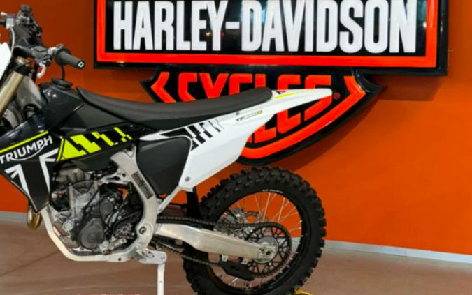 2024 Triumph TF 250-X Racing/Yellow/Black/White
