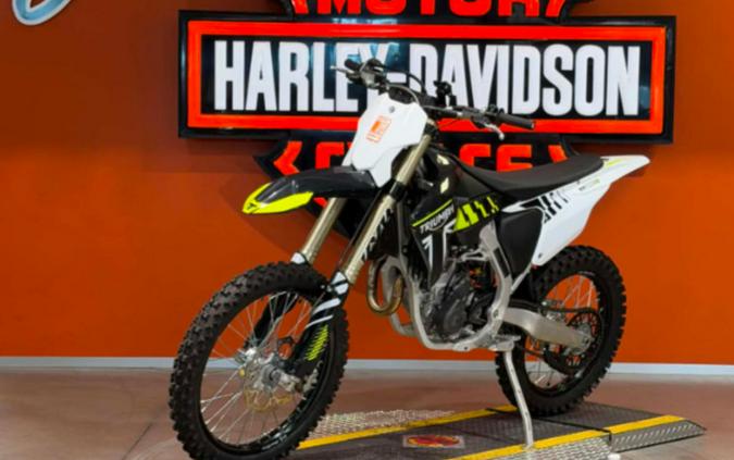 2024 Triumph TF 250-X Racing/Yellow/Black/White