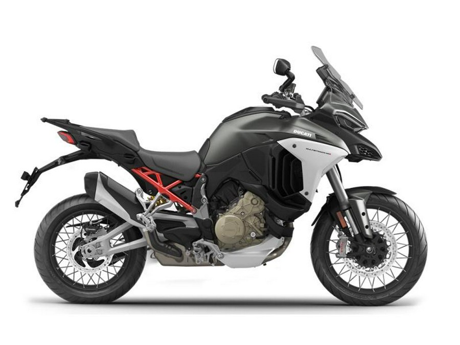 2022 Ducati DEMO - Multistrada V4S Aviator Grey / Spoked Wheels