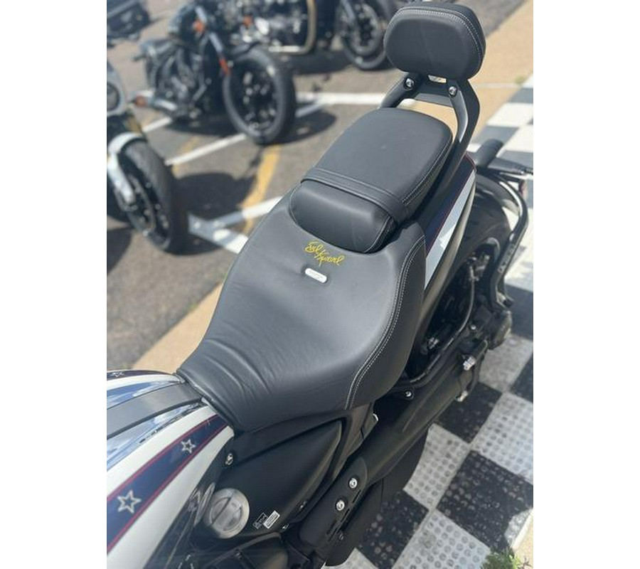 2025 Triumph Rocket 3 GT Evel Knievel Edition Chrome/Pure White