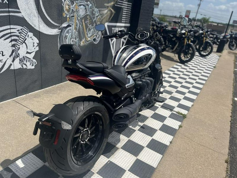 2025 Triumph Rocket 3 GT Evel Knievel Edition Chrome/Pure White