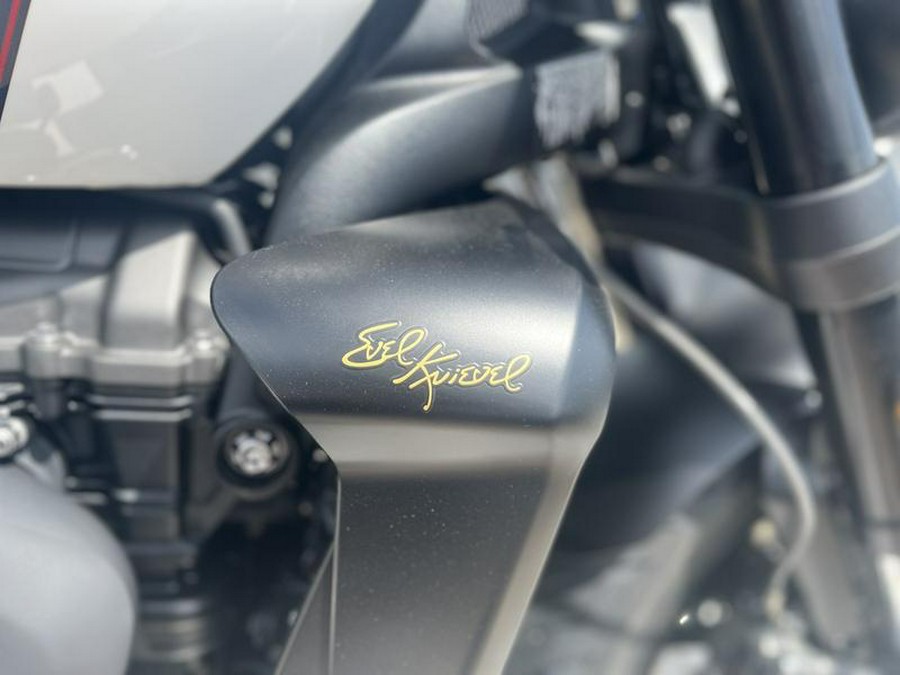 2025 Triumph Rocket 3 GT Evel Knievel Edition Chrome/Pure White