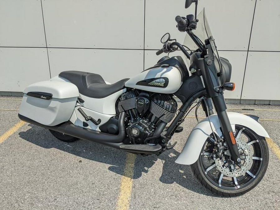 2020 Indian Motorcycle® Springfield® Dark Horse® White Smoke