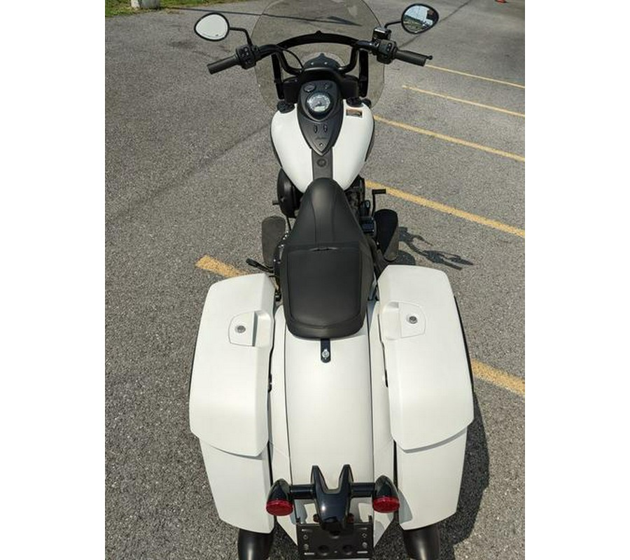 2020 Indian Motorcycle® Springfield® Dark Horse® White Smoke