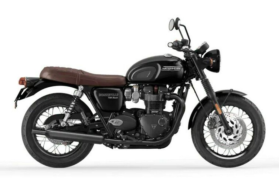 2024 Triumph Bonneville T120 Black Jet Black