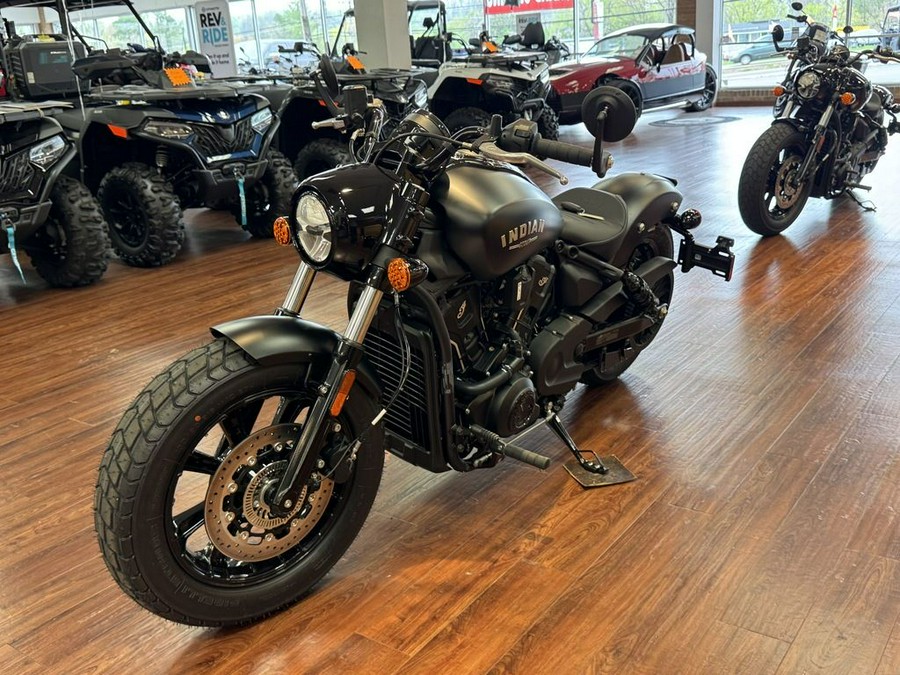 2025 Indian Motorcycle® Scout® Bobber Limited +Tech Black Smoke
