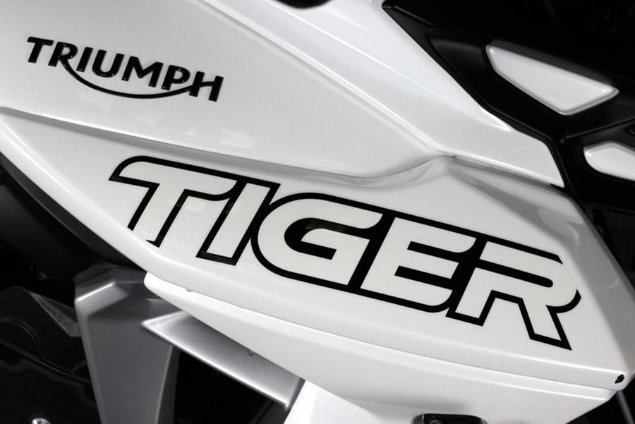 2019 Triumph Tiger 800 XRx Low Crystal White