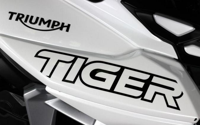 2019 Triumph Tiger 800 XRx Low Crystal White