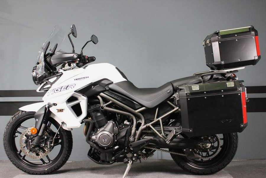 2019 Triumph Tiger 800 XRx Low Crystal White