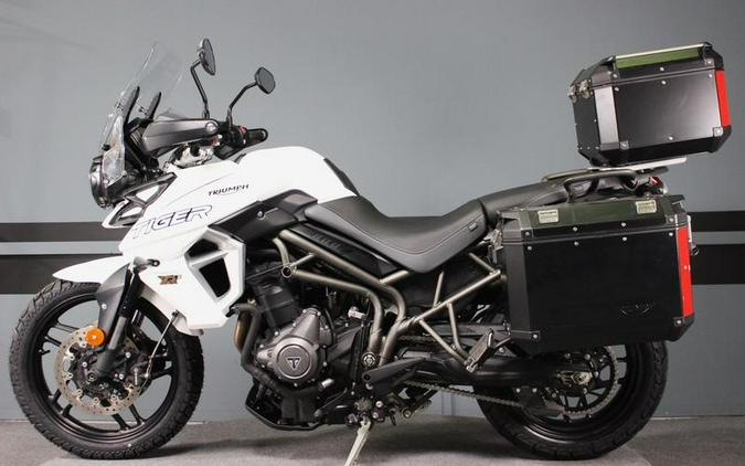 2019 Triumph Tiger 800 XRx Low Crystal White