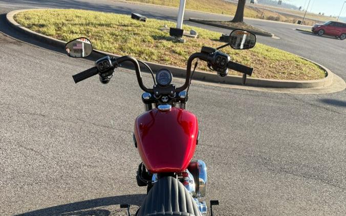 2026 Harley-Davidson® Street Bob® Brilliant Red - Chrome w/Laced Wheels