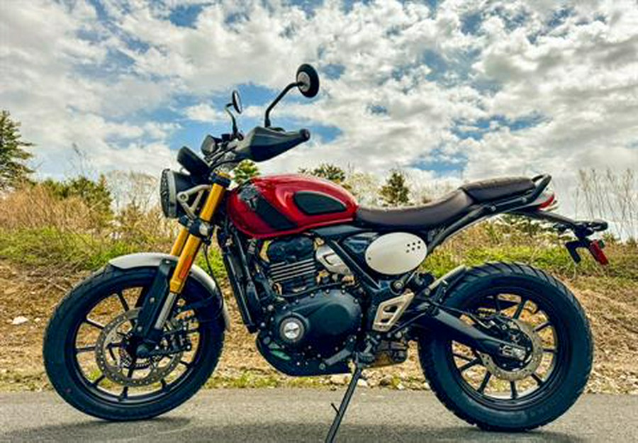 2024 Triumph Scrambler 400 X