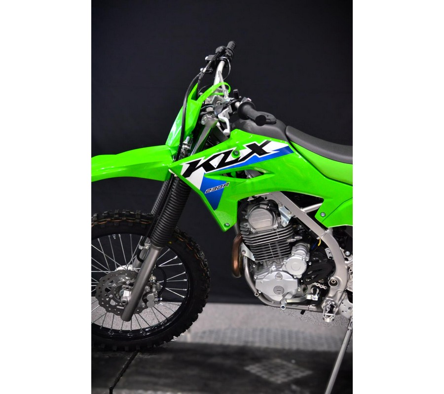 2026 Kawasaki KLX230R Lime Green