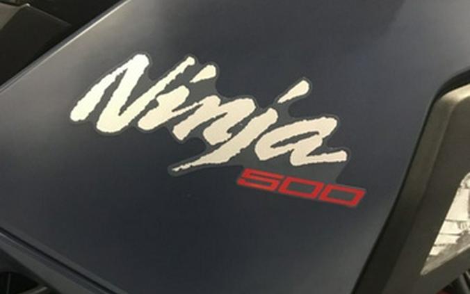 2026 Kawasaki Ninja 500 ABS Metallic Matte Twilight Blue